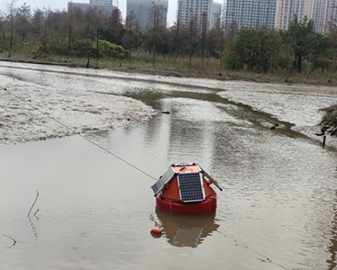 广州市大学城湾咀头湿地公园水质监测系统安装项目